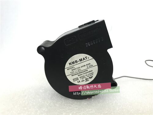 原装 NMB BM5125-04W-B59 5CM 5025 12V 0.32A 鼓风机 投影仪风扇