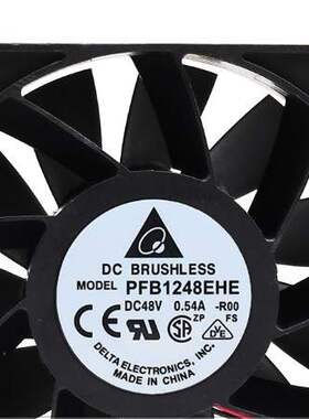 台达DELTA 48V 0.54A PFB1248EHE-ROO 12038 变频器停转报警风扇
