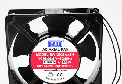 EW12038A2BH EW12038A2SH 全新EWT风机 AC220V 20W 机柜 交流风扇
