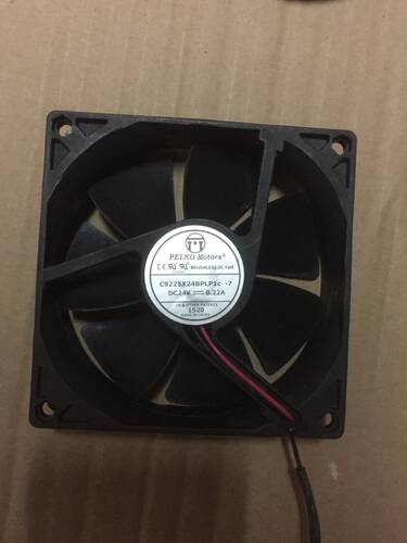 C9225X24BPLP1C-7 24V 0.22A 92x92x25mm 9CM轴承 散热风扇