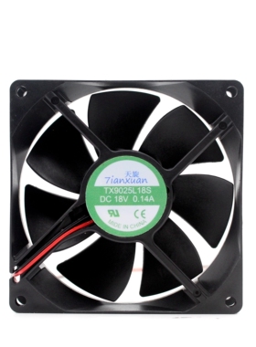 全新 天旋 TX9025L18S 18V 0.14A 9CM 9025 冰箱恒温柜散热风扇