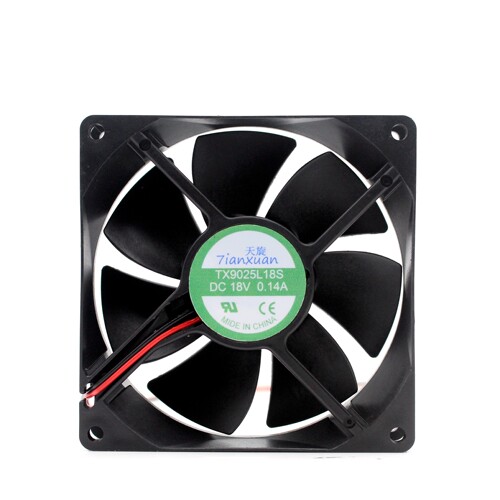 全新 天旋 TX9025L18S 18V 0.14A 9CM 9025 冰箱恒温柜散热风扇
