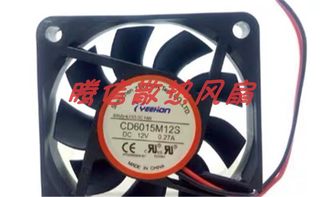 原装YEEHON CD6015M12S DC 12V 0.27A 6CM超静音汽化含油散热风扇