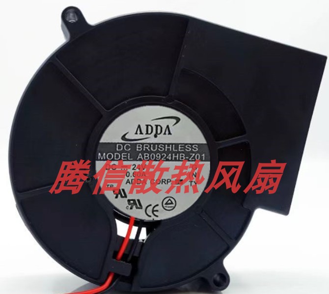 AB0924HB-Z01全新ADDA  24V 0.60A 9733 9CM 涡轮风扇鼓风机