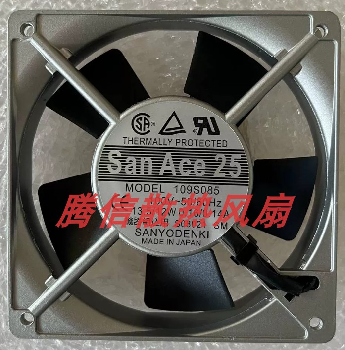 原装日本三洋SANACE120 109S085 109S485 109S488 12025散热风扇