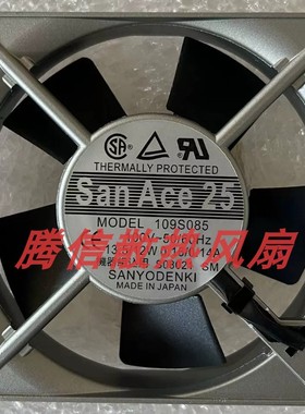 原装日本三洋SANACE120 109S085 109S485 109S488 12025散热风扇