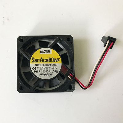 原装 SanAce60WF 9WF0624H7D03 DC24V 0.12A 6厘米 数控机床 风扇