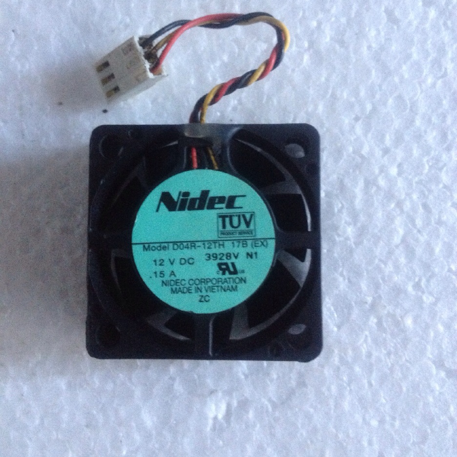 日本 NIDEC 4015 12V 0.15A D04R-12TH 17B(EX) 4CM/厘米散热风扇
