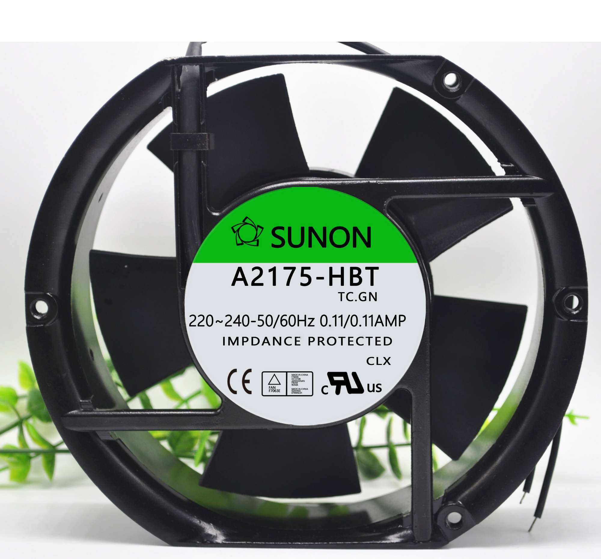 A2175-HBT TC.GN A2175-HBL SUNON建准风机 17251 AC220V散热风扇