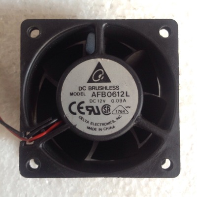 原装台达 AFB0612L 6025 DC12V 0.09A 6cm双滚珠散热风扇