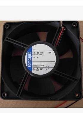 4214原装德国ebmpapstDC24V12038MM4.3W轴流散热风扇机散热器