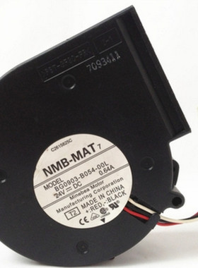 正品NMB BG0903-B054-00L 24V 0.64A 9733 3线 变频器 涡轮 风扇