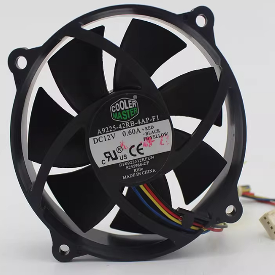 COOLER MASTER A9225-42RB-4AP-F1 12V 0.60A 9CM 9025 4线风扇