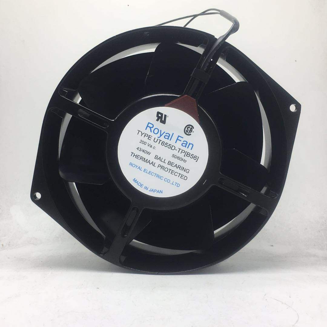 Royal FanTYPE UT655D-TP(B56) 200V 50/60Hz 全金属散热风扇