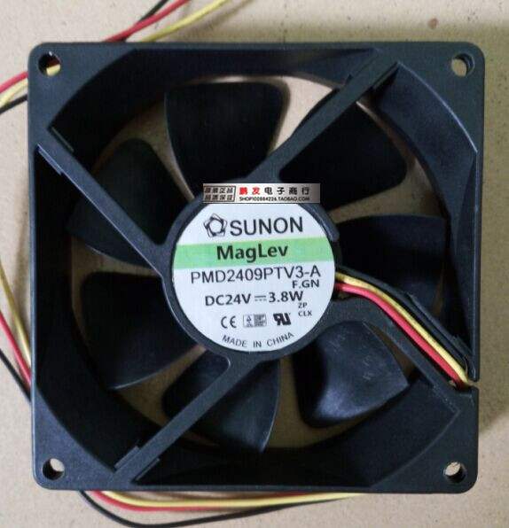全新SUNON PMD2409PTV3-A 24V 3.8W 9225 机器人工控机变频器风扇