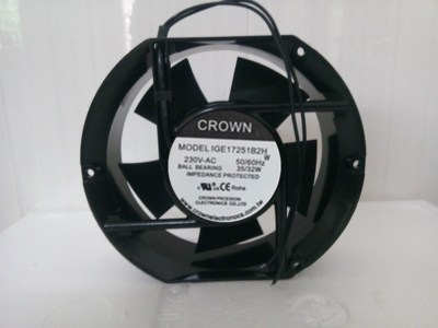 原装正品CROWN IGE17251B2H/S2H 230V 17cm厘米风扇风机