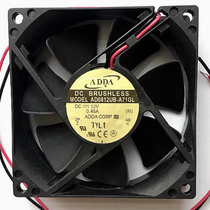 ADDA静音 AD0812MB/HB/XB/UX/HS/MS/DB/LS-A70/71/72/76GL风扇12V