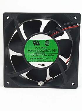原装日本伺服SERVO CNDC24B7V-017/038 24V 0.2A 4.8W 12038风扇