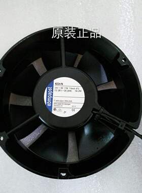 TYP 6224N 原装德国EBM PAPST 24VDC 18W 750MA 172*51MM铝框风扇