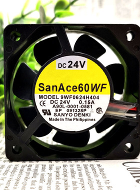 原装 SanAce60WF 9WF0624H404 24V 0.15A 6cm 风扇A90L-0001-0581