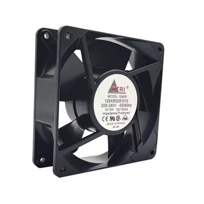 原装法国ETRI 129XR0281010 208-240V 18/15W 12038 12cm散热风扇