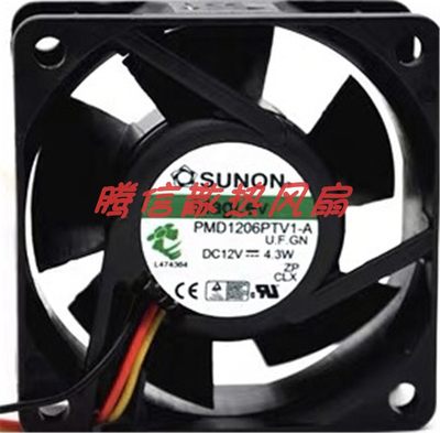 原装建准 SUNON PMD1206PTV1-A 12V 4.3W 6CM 6025  散热风扇