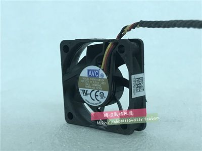 原装正品AVC 4010/4厘米双滚珠风扇12V 0.11A北桥南桥DS04010B12H