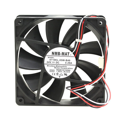 正品NMB-MAT7 4710KL-05W-B49/B40 12025 12CM 24V 0.29A设备风扇