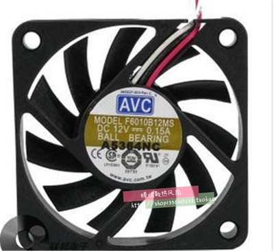 原装 AVC C6010B12H 6010 12V 0.1A 0.15A F6010B12MS 散热风扇