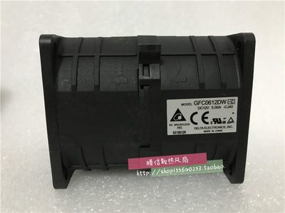 原装台达GFC0612DW 6076 12V 5A 6cm汽车大功率电动增压暴力风扇