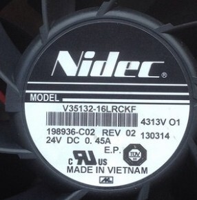 VA300DC V35132-16LRCKF 原装NIDEC 8CM 24V 0.45A 变频器风扇