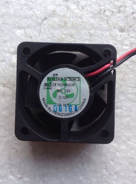 欣瑞联 RUILIAN SCIENCE RDH4020B 12V 0.12A 4CM 4020 2线 风扇