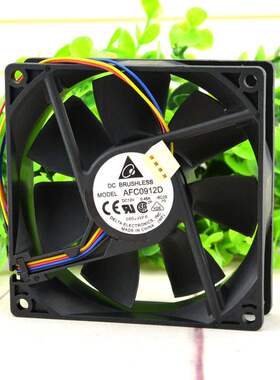 台达 9225 9025 12V 0.46A AFC0912D 9cm cpu 主板调速 机箱风扇