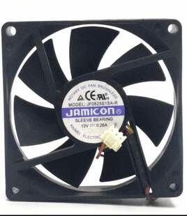 JF0825S1SA-R JF0825S1SAPR原装UPS静音风扇3线JAMICON 12V 0.26A