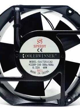 全新原装SPEEDY SA17251CA2 220V 0.22A 散热风扇 现货质保一年