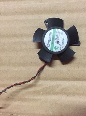 SUNON 124010VM 12V 1.0W 叶宽3.7CM 孔距30x30x28mm二线显卡风扇