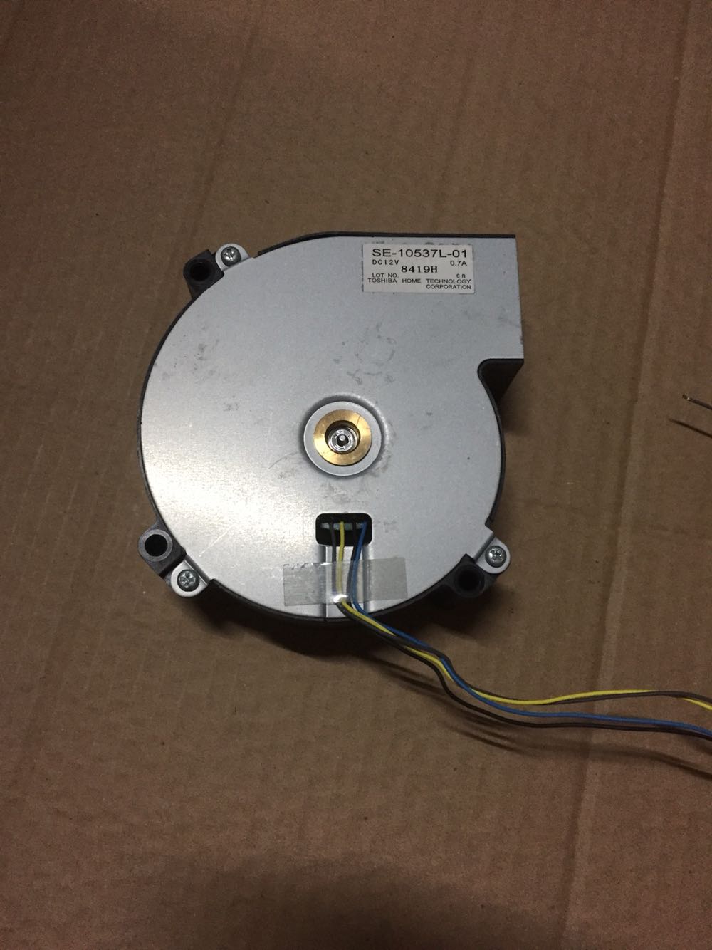 爱普生投影机风扇  SE-10537L-01 12V 0.7A  四线 散热风扇