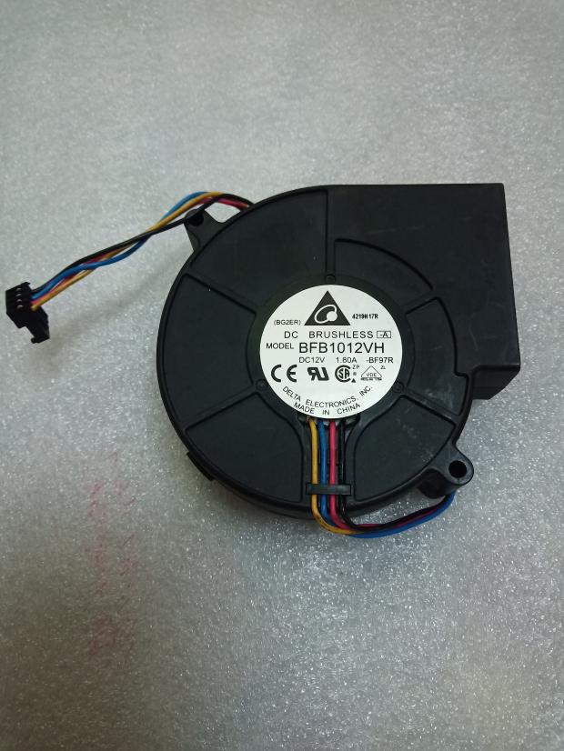 台达DELTA 9733涡轮离心风扇 鼓风机 BFB1012VH 12V 1.80A 大风量