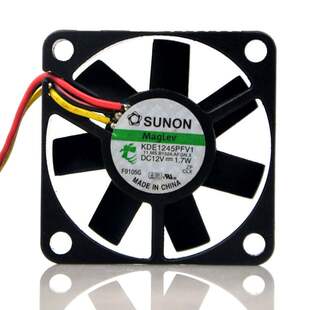 建准SUNON KDE1245PFV1 4510 12V 1.7W 4.5CM/厘米 测速功能 风扇