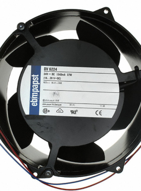 德国ebmpapst 17CM 24V 41W 变频器风扇DV6224 散热风扇