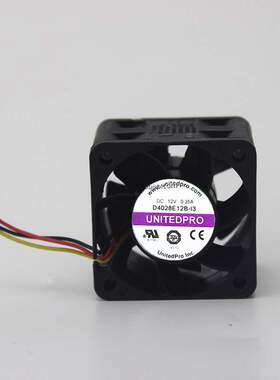 UNITEDPRO D4028E12B-13/I3 12V 0.35A 4028 4CM 厘米 服务器风扇