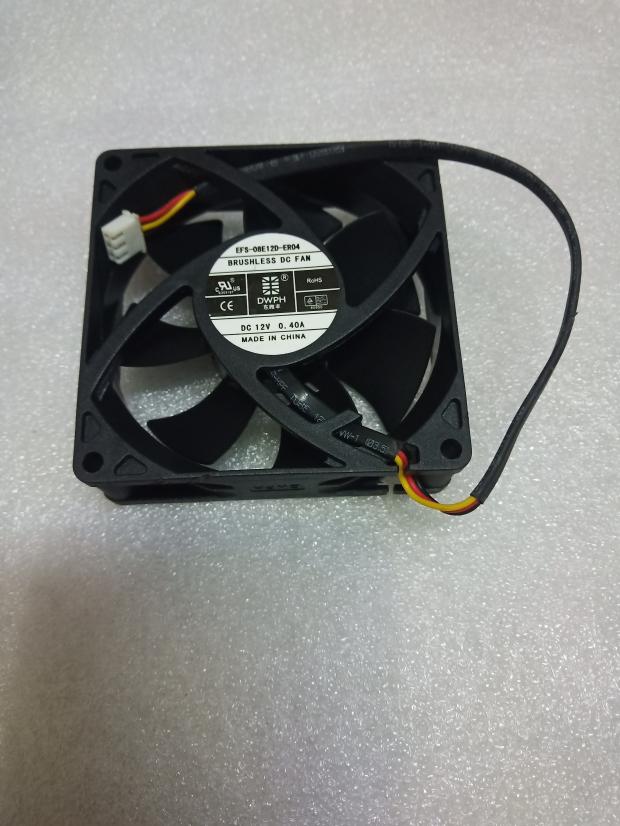 原装东维丰DWPH 8025 12V 0.40A 3线散热风扇 EFS-08E12D-ER05/04