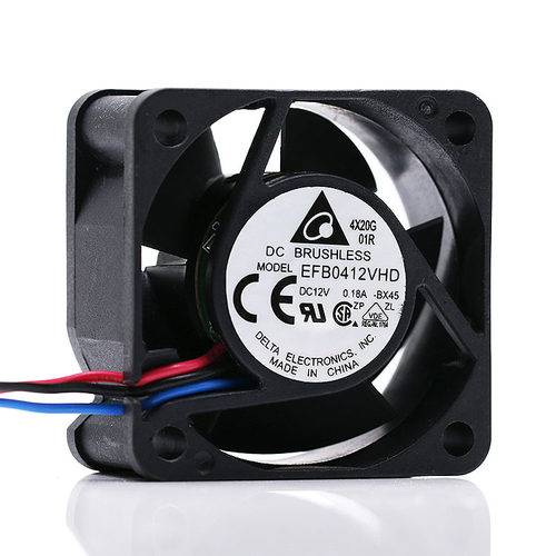 台达 EFB0412VHD 4020 4CM 12V 0.18A 大风量H3C交换机散热风扇
