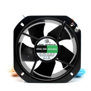 TG22580HA2BL 风机 22580 220v机柜变频器耐高温风扇225*225*80mm