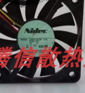 NIDEC D06X-24TM 01B 24V 0.09A FH5-1107 6010 3线风扇