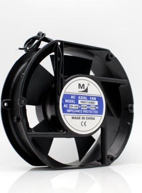 一盟220V/380V 17cm YM317ANB1 YM217ANB1 机柜散热风扇17251