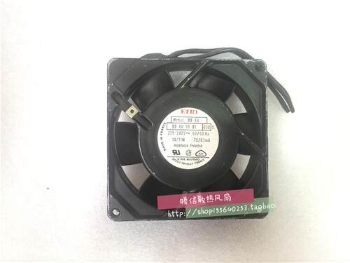 原装 法国ETRI 99XU 018100 AC208-240V 70/60mA 9225 散热风扇