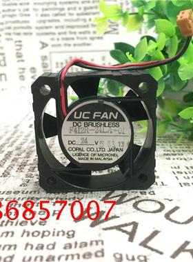 原装日本UCFAN 4012变频器风扇 24V F412R-24LA 4CM4厘米散热风扇