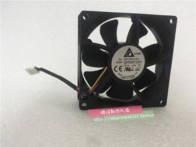 原装正品台达12V 0.50A QFR0812SH 495659-001 8CM服务器散热风扇