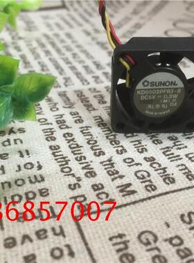 原装建准SUNON 2.5CM 2510 5V 0.3W KD0502PFB3-8笔记本硬盘风扇